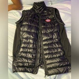 Canada Goose Black Hybridge Light Down Vest